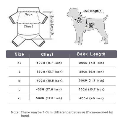 Winter Print clothes for Puppy, Small Medium dog and cat