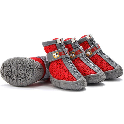 Small Dog Shoes Non-Slip Soles Thick Plush Protection