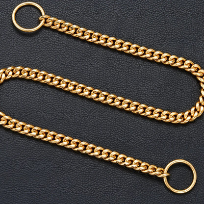 Stainless Steel Dog Chain Collar