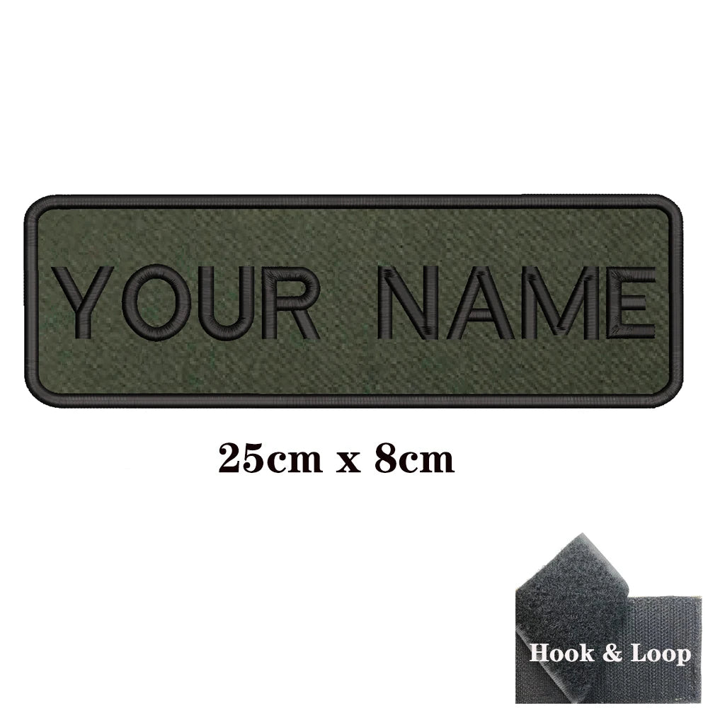 Velcro for Dog Harness: Personalized Name Patch