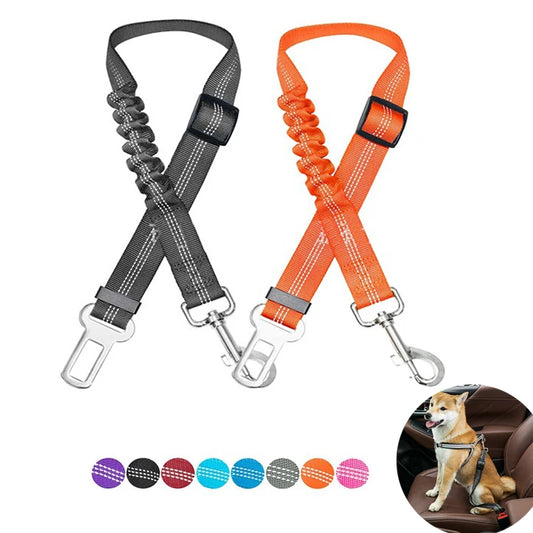 Nylon Adjustable Dog Car Seat Belt Harness for Dogs