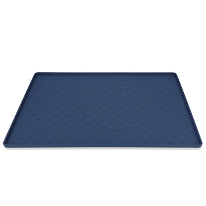 Pet Placemat Silicone Food Bowl Floor Mat for Dog and Cat
