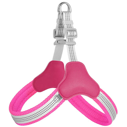 Reflective Nylon Dog Harness Breathable Mesh for Small Medium Dogs
