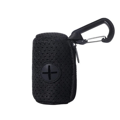 Pet Poop Bag Holder: Waste Bag Dispenser with Leash Hook