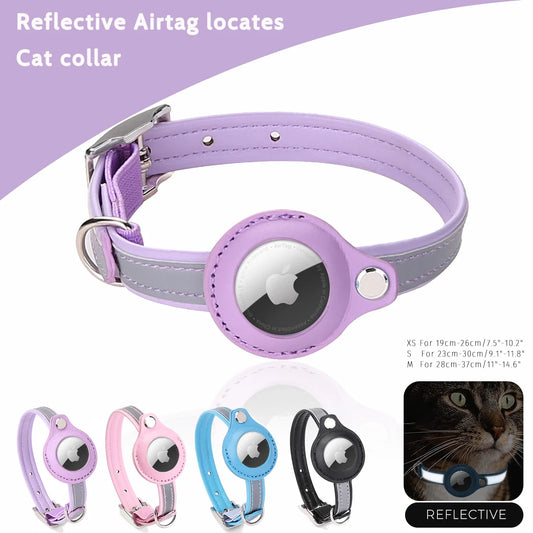 Cat Collar with Airtag Protective Case