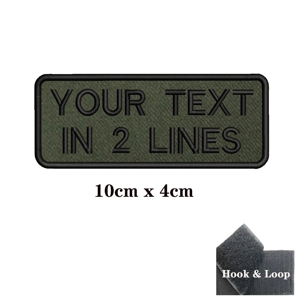 Velcro for Dog Harness: Personalized Name Patch