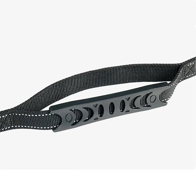 Reflective Nylon Multi-functional Retractable Dog Leash with Car Safety Buckle