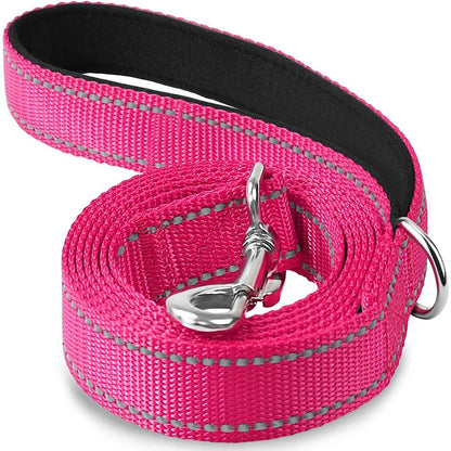 Dogs Lead Strap Night Reflection Walking or Training Leash