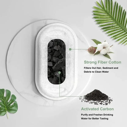 Replacement Activated Carbon Filters for Cat Dog Water Fountain