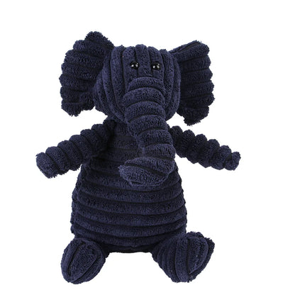 Elephant plush dog toys 