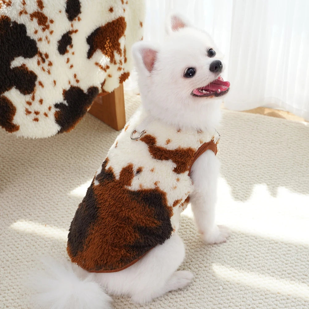 Pet Warm Flannel Clothes Pet Winter Coat for Dog and Cat
