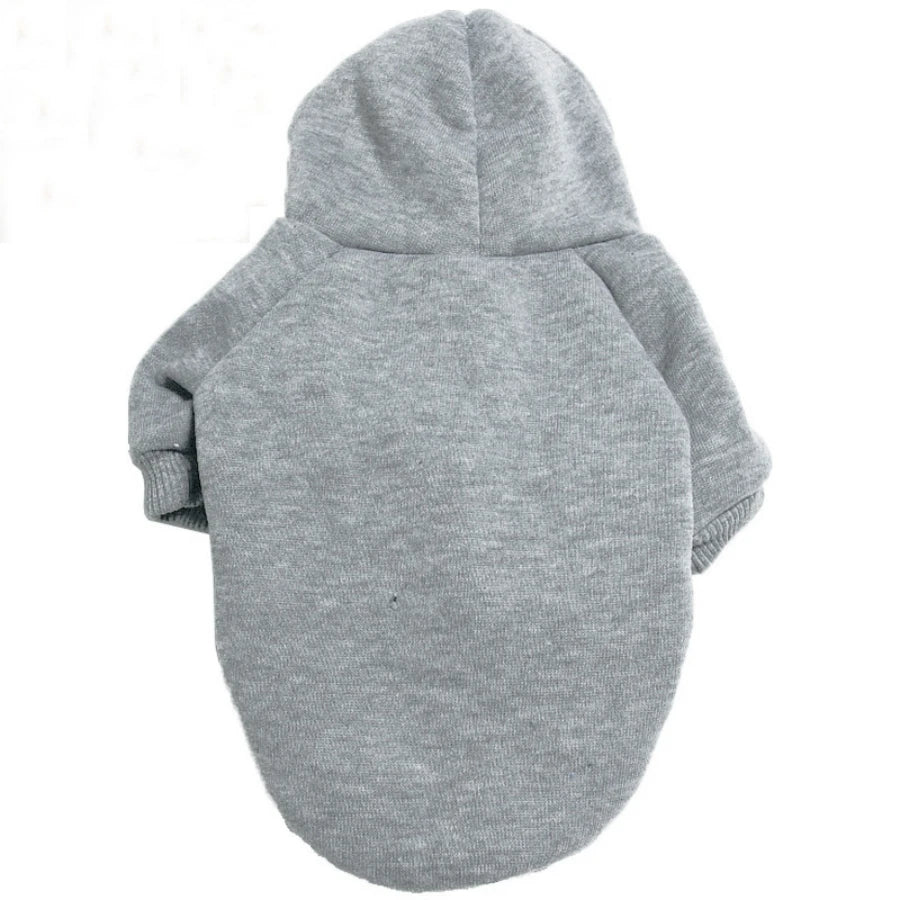 Winter Dog Clothes Sport Hoodies Sweatshirts Warm for Small Medium Large Dogs