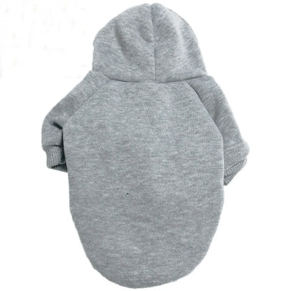 Winter Dog Clothes Sport Hoodies Sweatshirts Warm for Small Medium Large Dogs
