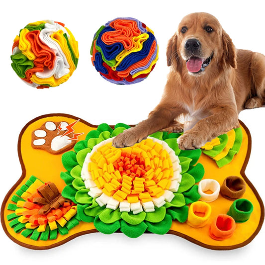 Snuffle Mat for Dogs Interactive Foraging Puzzle