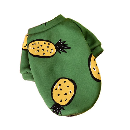 Winter Print clothes for Puppy, Small Medium dog and cat