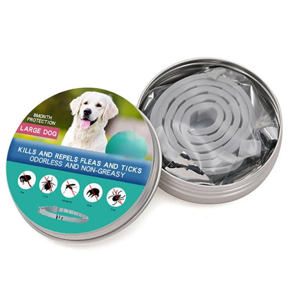 Flea And Ticks Dog or Cat Collar: 8 Month Protection for Small and Large Dogs and Cats