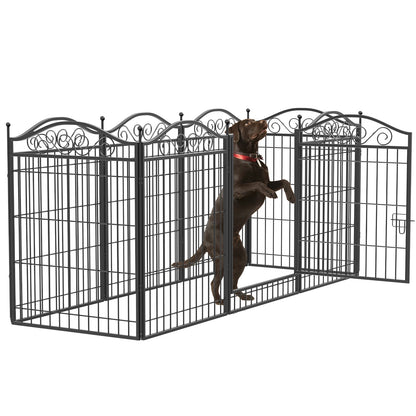 8 Panels Dog Playpen 32 Inch Height in Heavy Duty