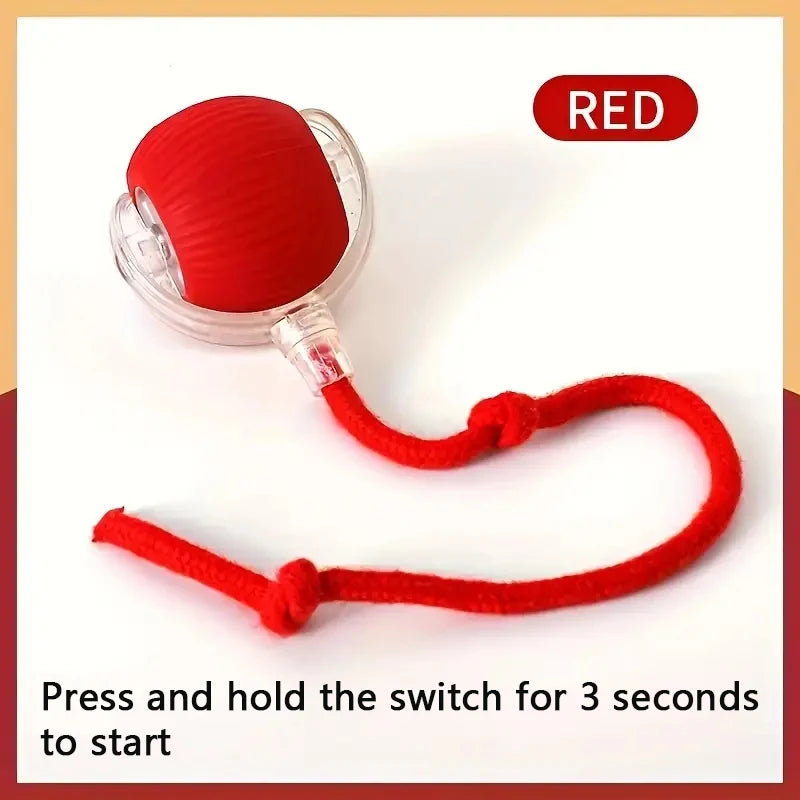 Auto matic moving red size toy