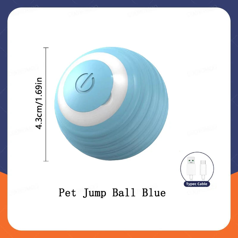 Jump auto matic moving dog toy biue 3