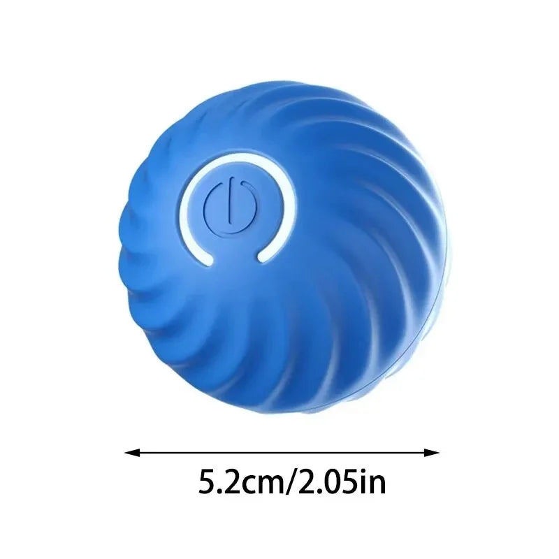 Moving interactive dog toys size blue1