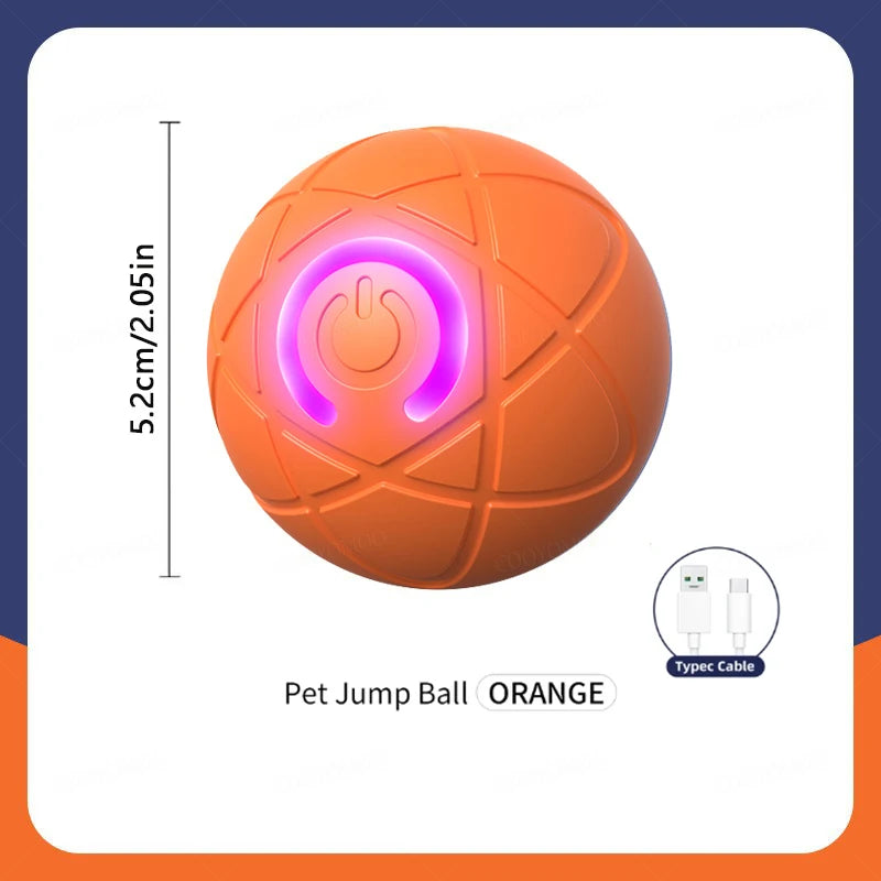 Orange size auto matic moving toy